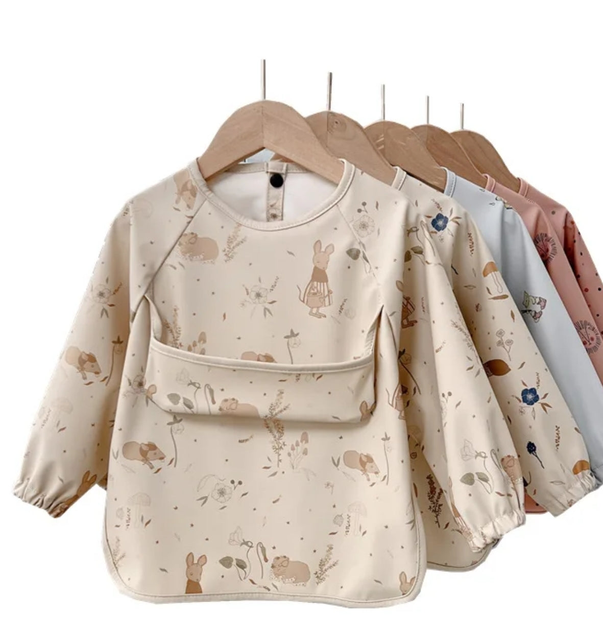 Long Sleeve Baby Feeding Apron